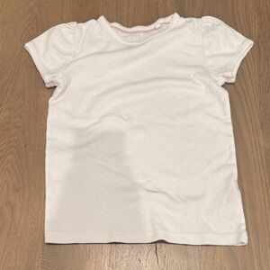 Mini Boden Classic White Short Sleeve Tee